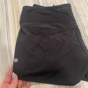 Lululemon Black Running Shorts